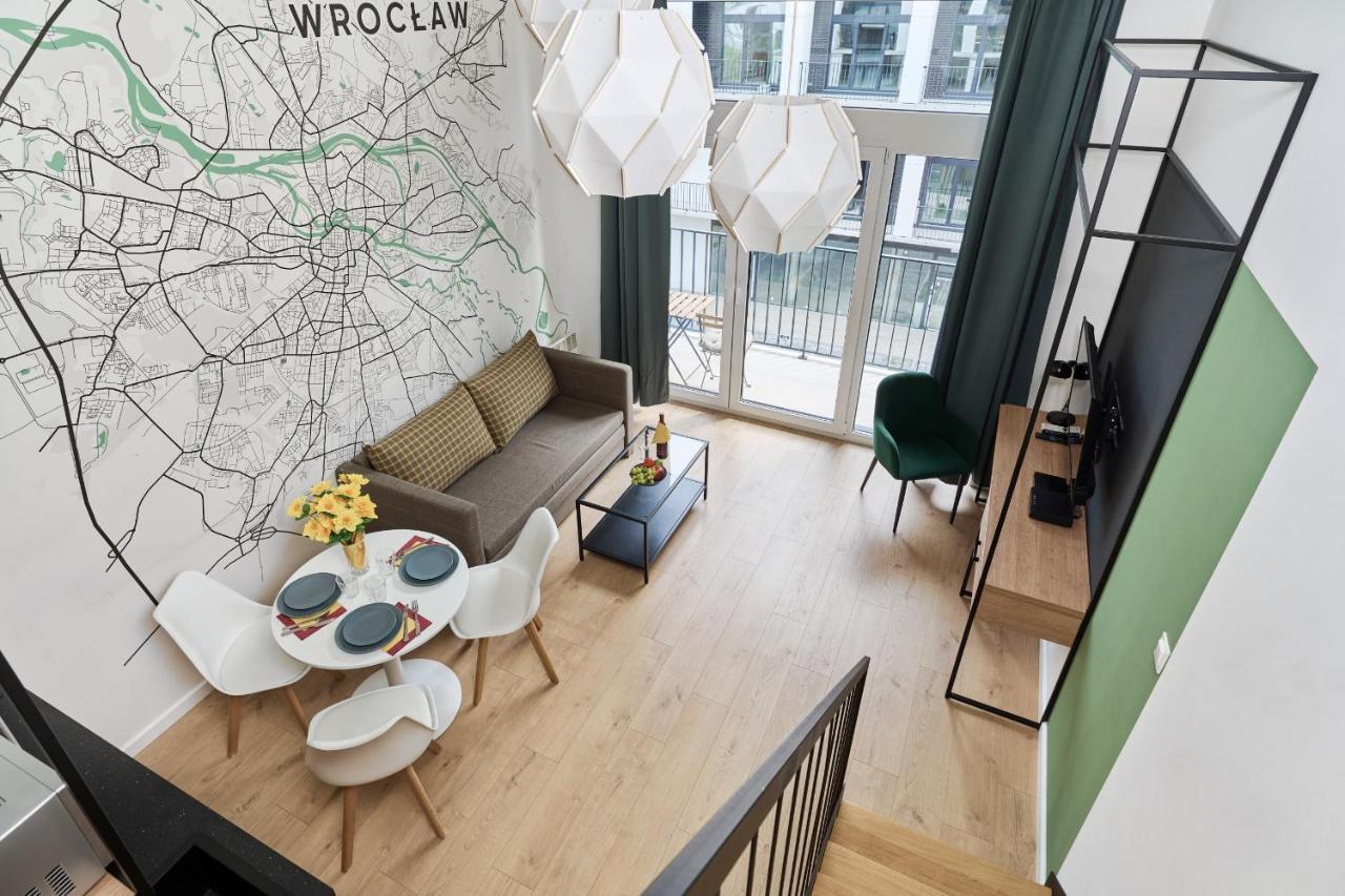 Mezzanine Studio Apartments Zarembowicza Wroclaw Airport By Renters Ngoại thất bức ảnh
