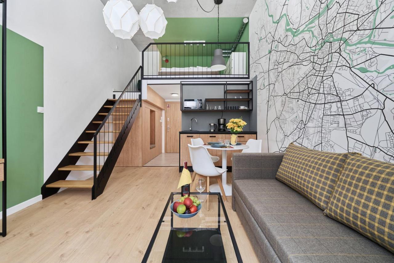 Mezzanine Studio Apartments Zarembowicza Wroclaw Airport By Renters Ngoại thất bức ảnh