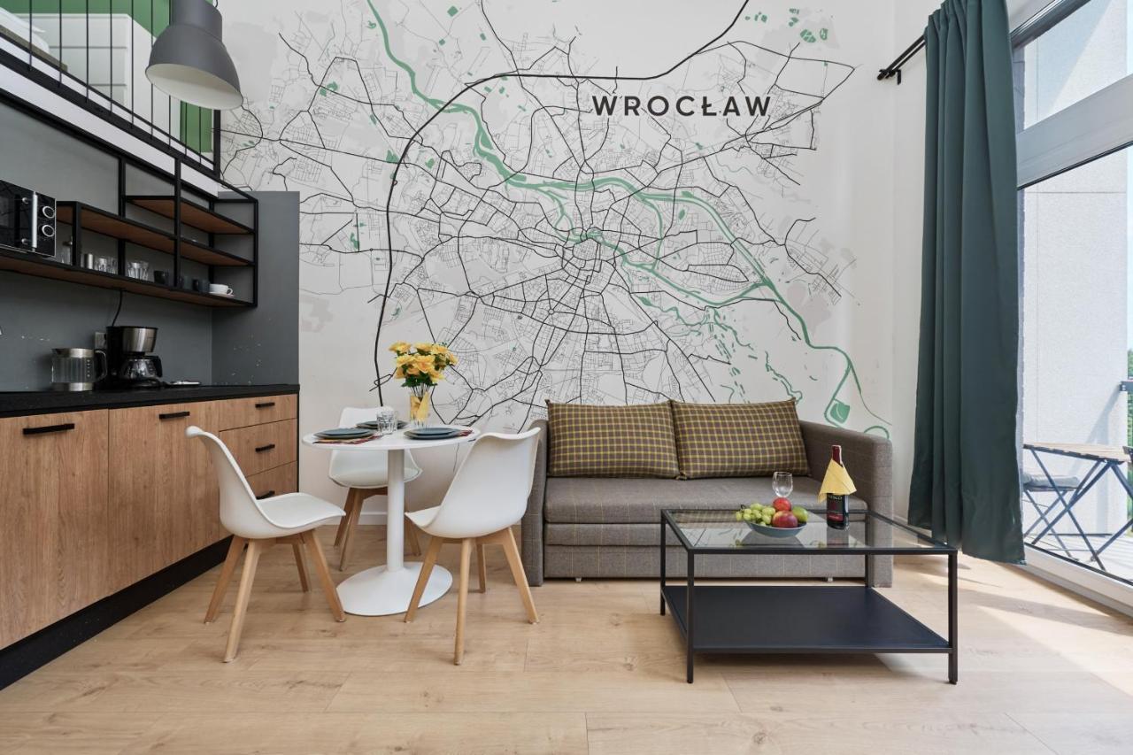 Mezzanine Studio Apartments Zarembowicza Wroclaw Airport By Renters Ngoại thất bức ảnh