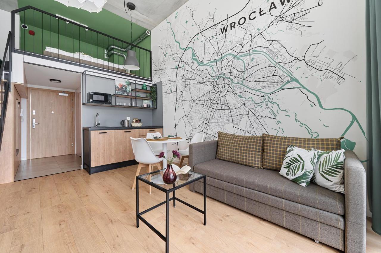 Mezzanine Studio Apartments Zarembowicza Wroclaw Airport By Renters Ngoại thất bức ảnh