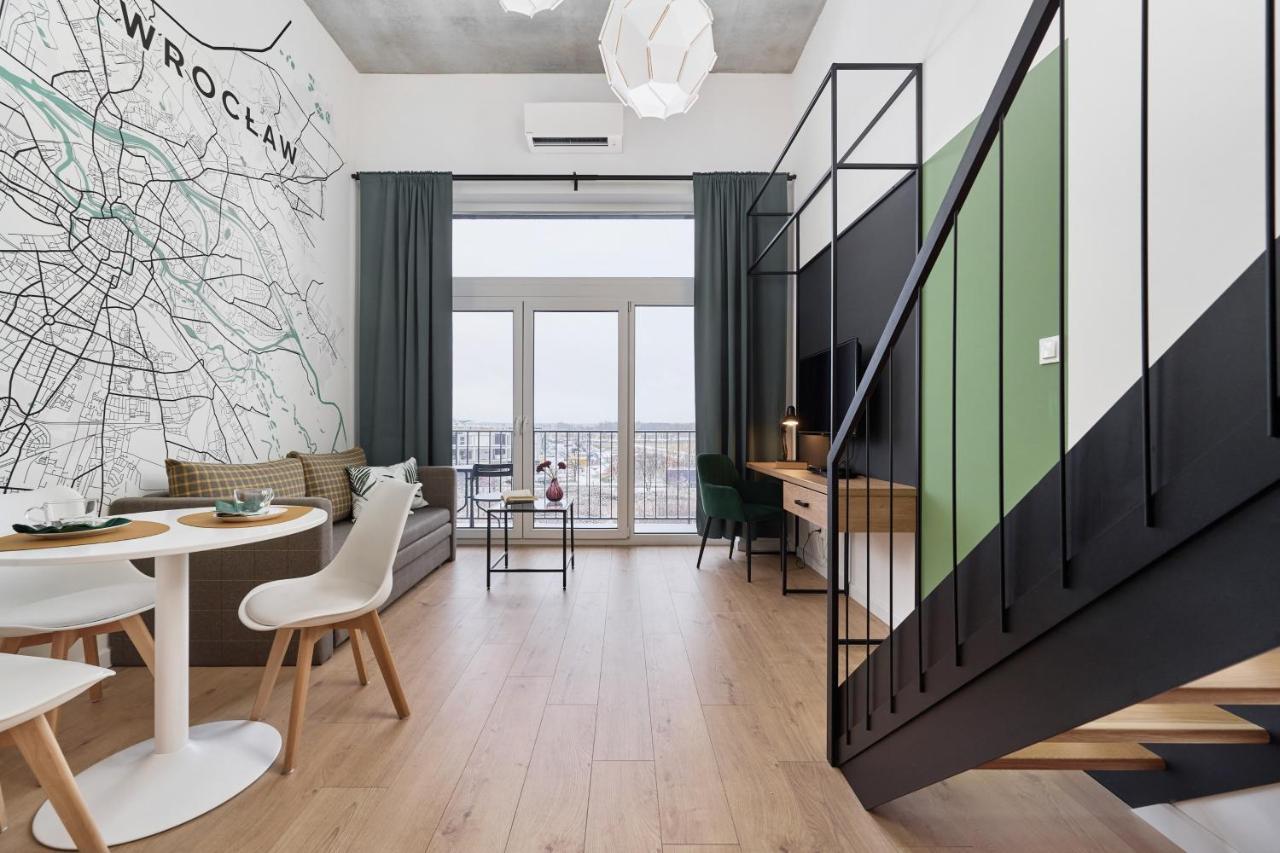Mezzanine Studio Apartments Zarembowicza Wroclaw Airport By Renters Ngoại thất bức ảnh