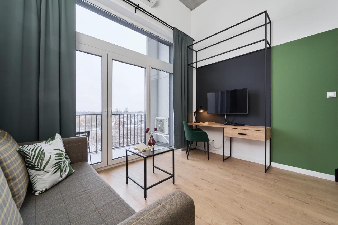 Mezzanine Studio Apartments Zarembowicza Wroclaw Airport By Renters Ngoại thất bức ảnh