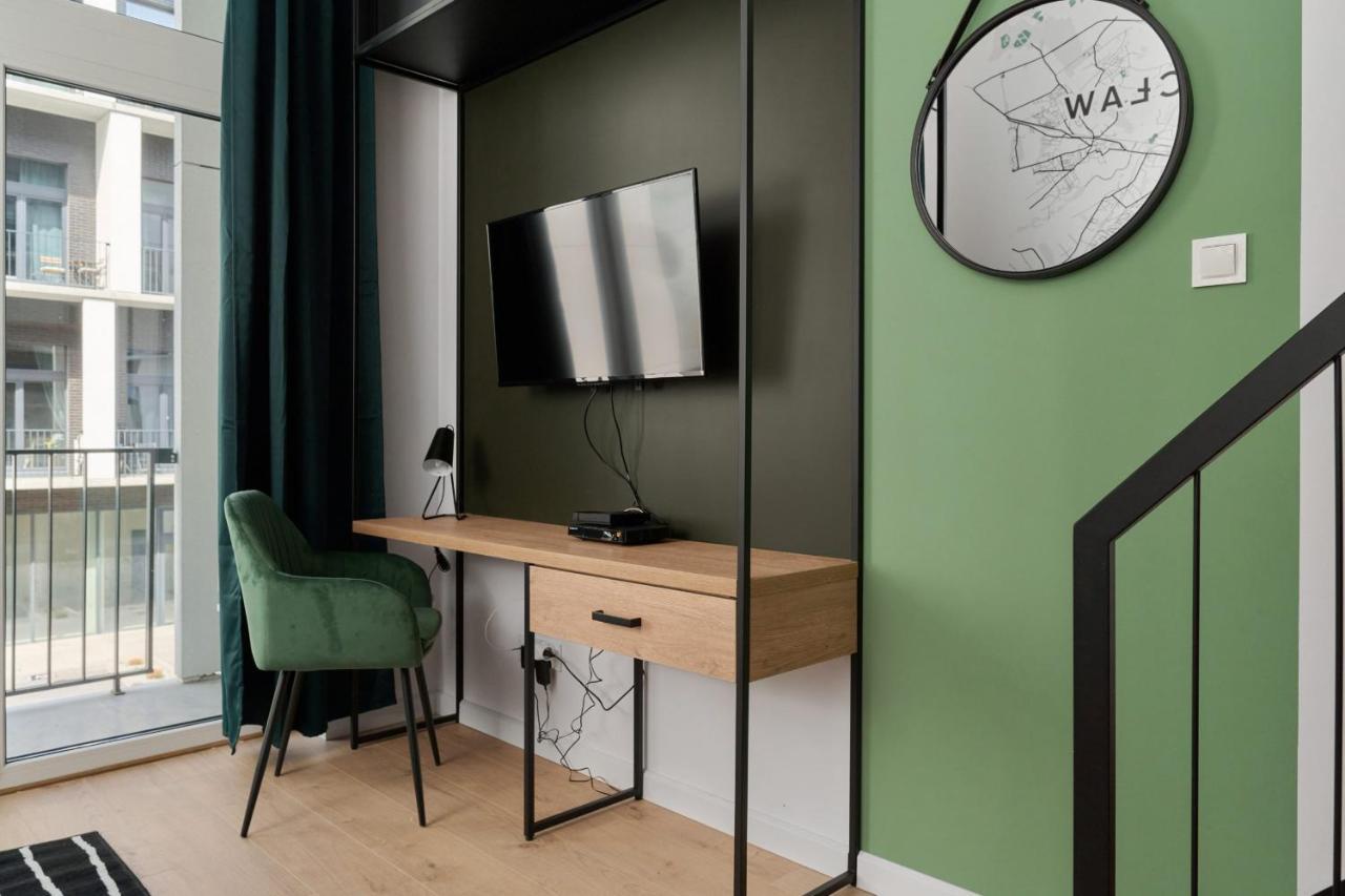 Mezzanine Studio Apartments Zarembowicza Wroclaw Airport By Renters Ngoại thất bức ảnh