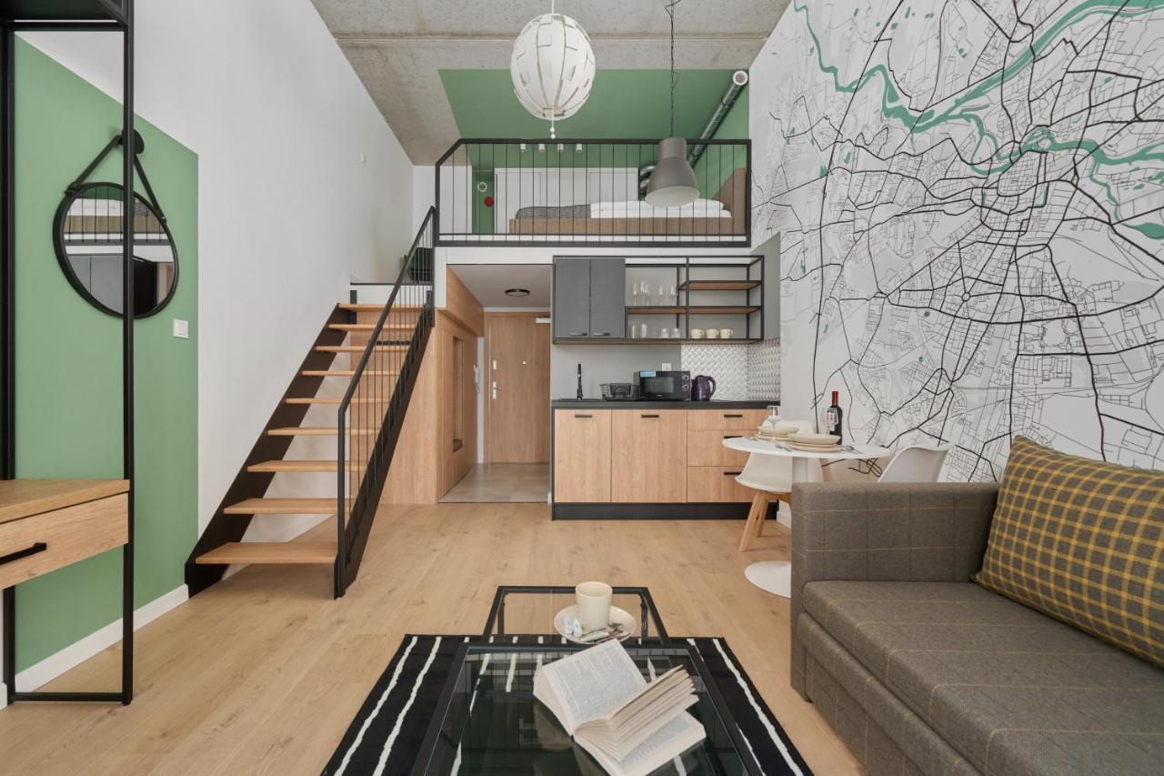 Mezzanine Studio Apartments Zarembowicza Wroclaw Airport By Renters Ngoại thất bức ảnh